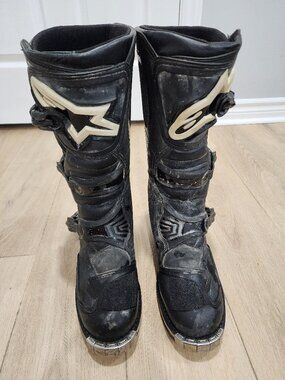 Alpinestars Tech 1 Series Men’s 11 Motocross Boots Off-road Motorcycle Quad ATV